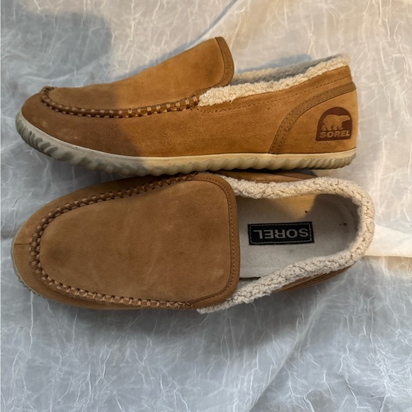 Sorel Men's Brown Suede Loafers - Picture 3 of 4